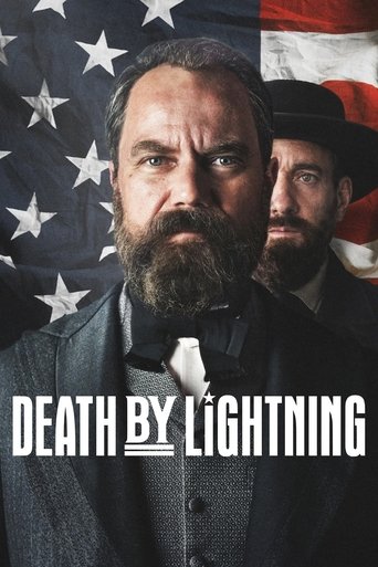 پوستر رسمی سریال Death by Lightning (2025)