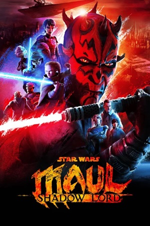 پوستر رسمی سریال Star Wars: Maul – Shadow Lord (2026)