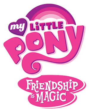 لوگوی رسمی سریال My Little Pony: Friendship Is Magic (2010)
